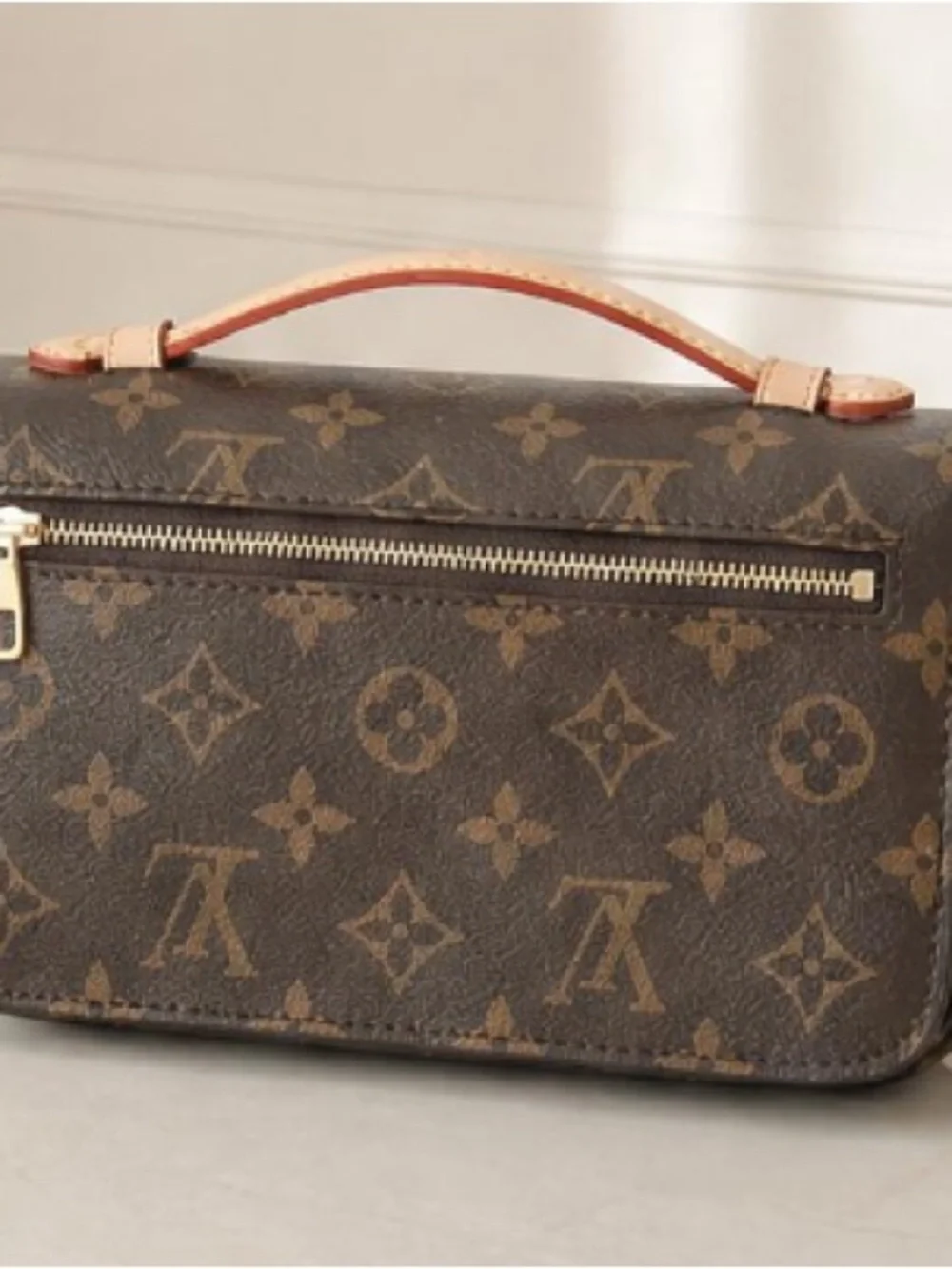 Louis Vuitton Monogram Mini Top-Handle Crossbody in Brown and Tan